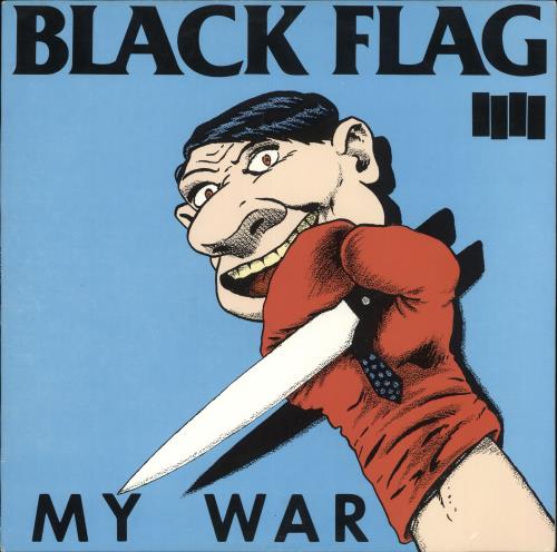 【美盤/US盤レコード】Black Flag / My War Black Flag My War - Blue Vinyl US vinyl LP album (LP record